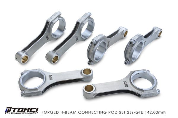 Tomei FORGED H-BEAM CONNECTING ROD SET 2JZ-GTE 3.4 142.00mm