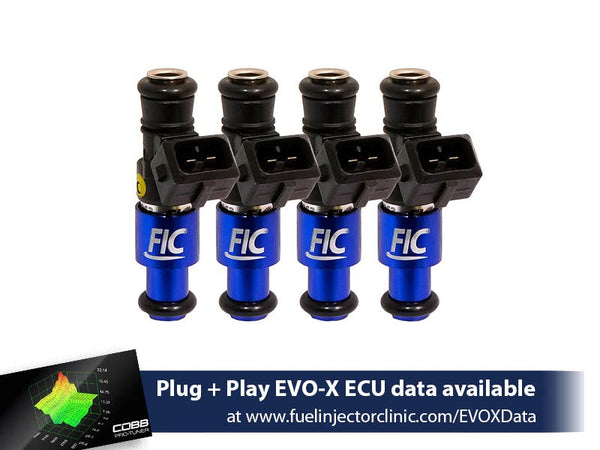 1200cc (Previously 1100cc) FIC Mitsubishi Evo X Fuel Injector Clinic Injector Set (High-Z) (is127-1200h)