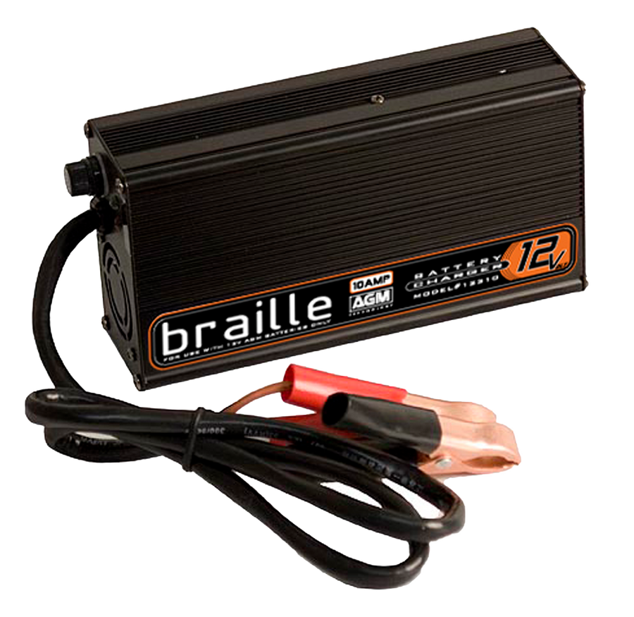 12310 - Braille 12 volt 10 amp AGM charger