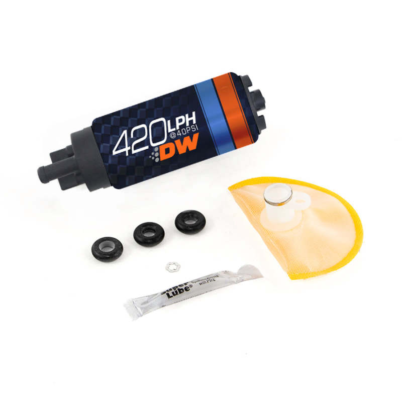 DeatschWerks DW420 Series 420lph In-Tank Fuel Pump w/ Install Kit For G35 03-08 350Z 03-08