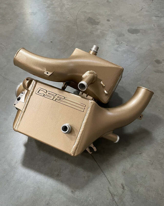 CSF 2014+ BMW X5M (F95) / X6M (F96) / XM (G09) Charge-Air-Cooler - Bismark Gold