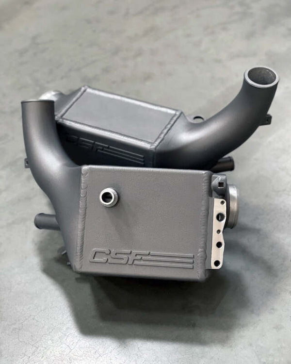 CSF 16-21 BMW M5 (F90) / 17-21 BMW M8 (F91/F92/F93) Twin Charge-Air-Cooler Set - Thermal Grey