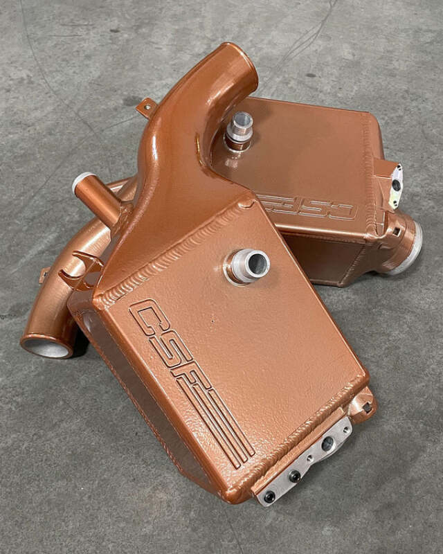 CSF 2014+ BMW X5M (F95) / X6M (F96) / XM (G09) Charge-Air-Cooler - Vintage Rose Gold