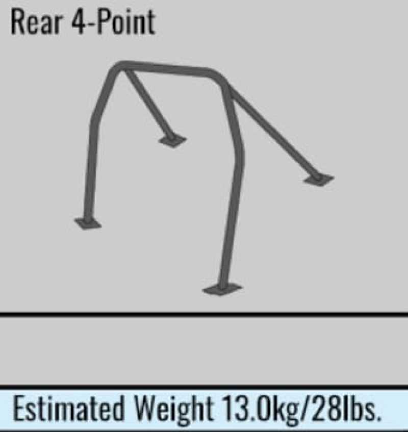 Cusco Roll Cage 4pt Safety21 Steel 2 Pass Subaru BRZ / Scion FR-S / Toyota 86 (S/O / No Cancel)