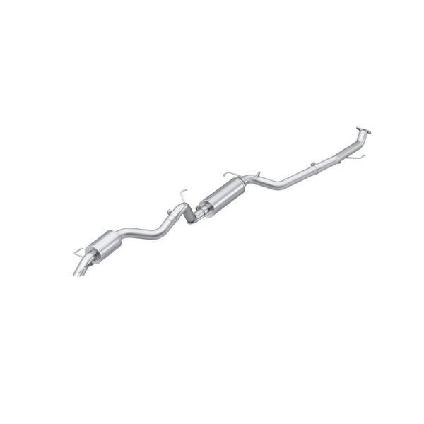 MBRP 24-26 Toyota Land Cruiser 2.4L 3in Cat-Back Single Rear High-Clearance Turn Down - T304