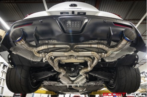 BOOST LOGIC MKV SUPRA TITANIUM EXHAUST with valves
