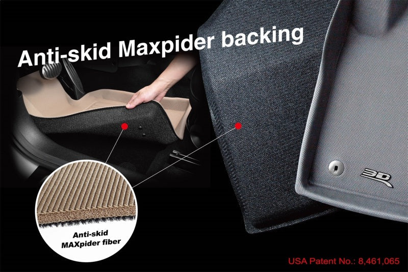 3D MAXpider 19-24 BMW X5 (G05) 7-Passenger Maxtrac Black R1 R2 R3