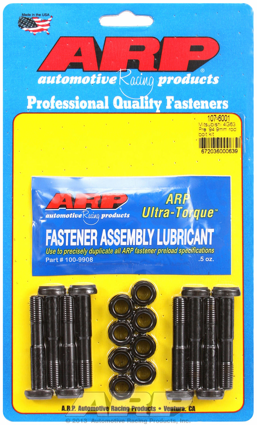 Hi-Perf 8740 Complete Rod Bolt Kit for Mitsubishi 2.0L (4G63) DOHC (1993 & earlier) M9