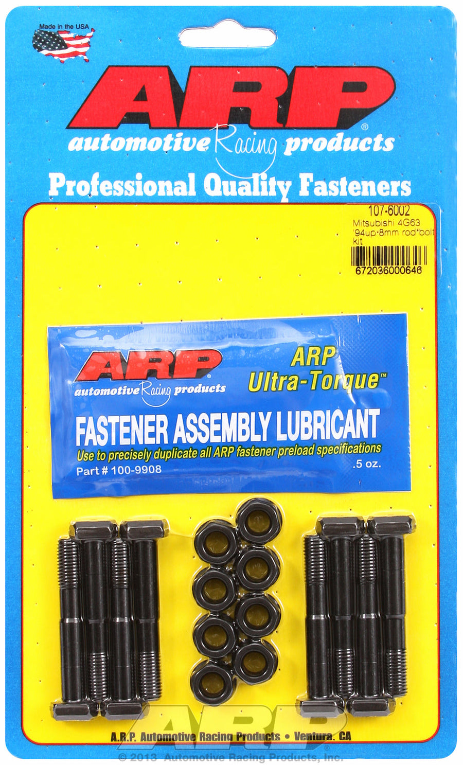 Hi-Perf 8740 Complete Rod Bolt Kit for Mitsubishi 2.0L (4G63) DOHC (1994-07) M8