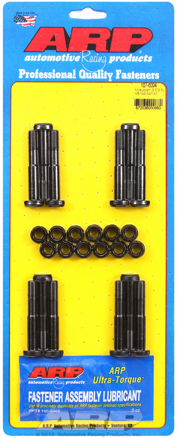 Hi-Perf 8740 Complete Rod Bolt Kit for Mitsubishi 3.0L (6G72) & 3.5L (6G74) V6