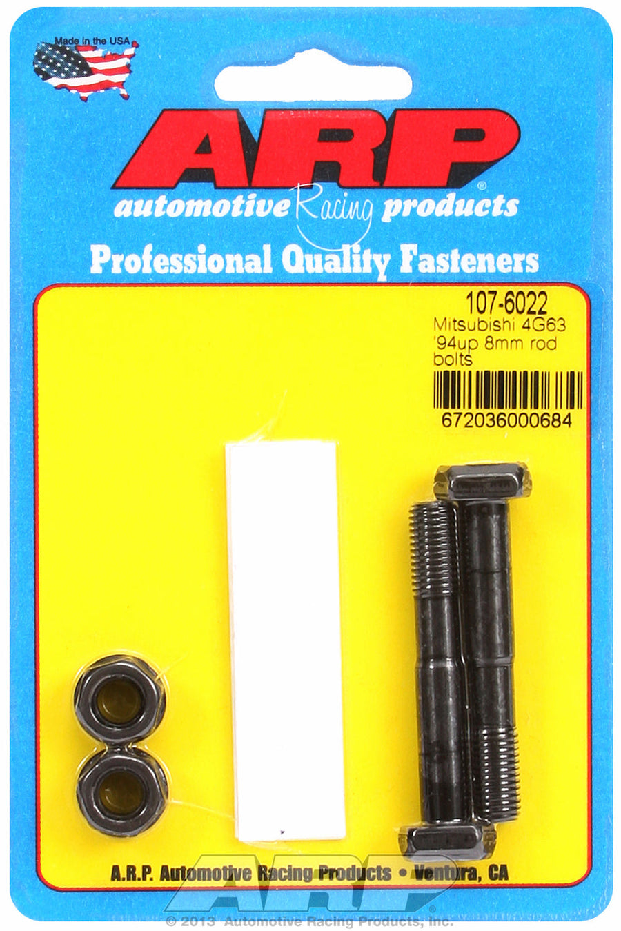 Hi-Perf 8740 (2-pc) Rod Bolt Kit for Mitsubishi 2.0L (4G63) DOHC (1994-07) M8