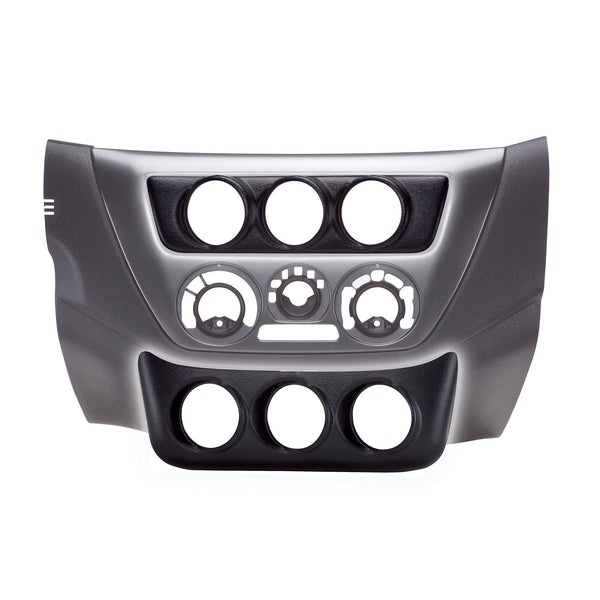 GAUGE MOUNT, DASH CONSOLE UPPER, TRIPLE, 2 1/16in, MITSUBISHI EVO 8 03-07