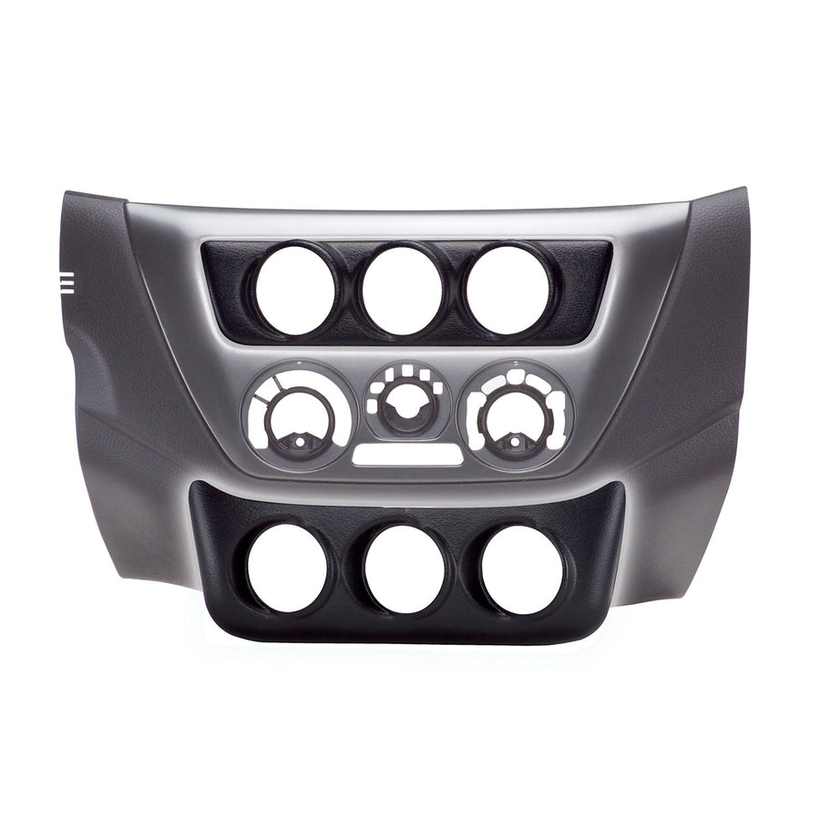 GAUGE MOUNT, DASH CONSOLE UPPER, TRIPLE, 2 1/16in, MITSUBISHI EVO 8 03-07