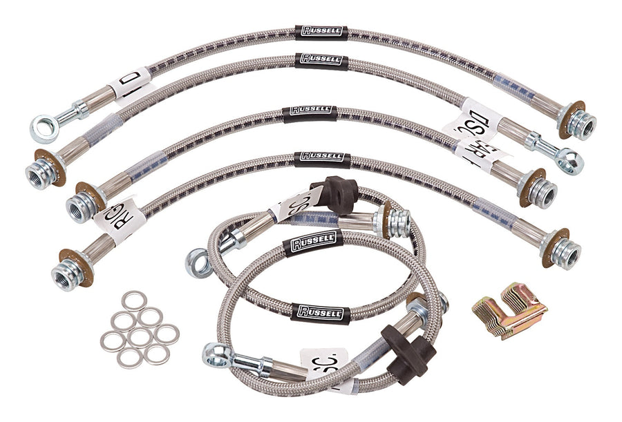 Russell BRAKE HOSE KIT DOT 2008 TOYOTA LANDCRUISER 200 SERIES
