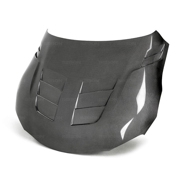 Seibon Carbon TSII-STYLE DOUBLE-SIDED CARBON FIBER HOOD FOR 2020 TOYOTA GR SUPRA