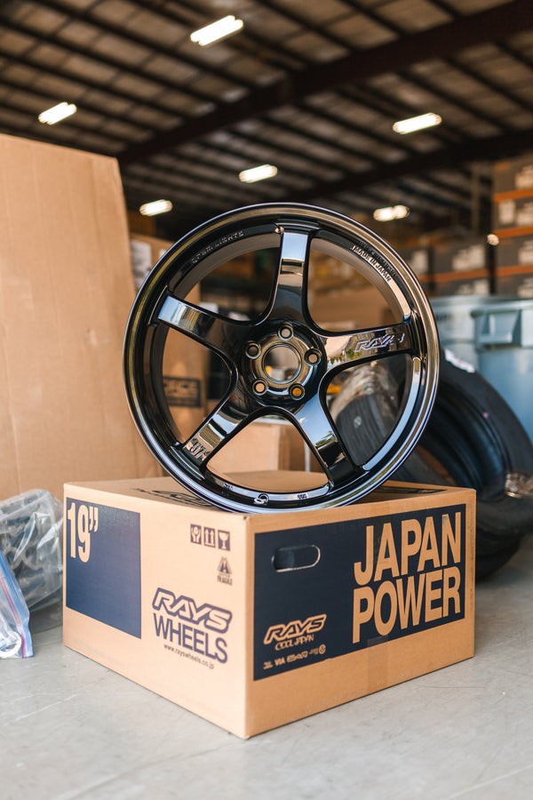 GramLight 57CR Glossy Black for GR Supra fitment