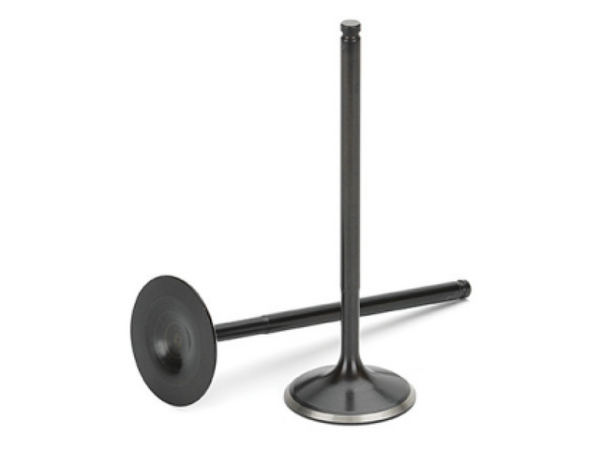 Supertech BMW M42/S42 33X5.97X106.10mm Flat Blk Nitrided Intake Valve - Set of 8
