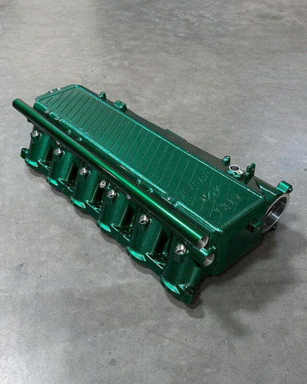 CSF BMW Gen 1 B58 Charge-Air-Cooler Manifold - Isle of Man Green