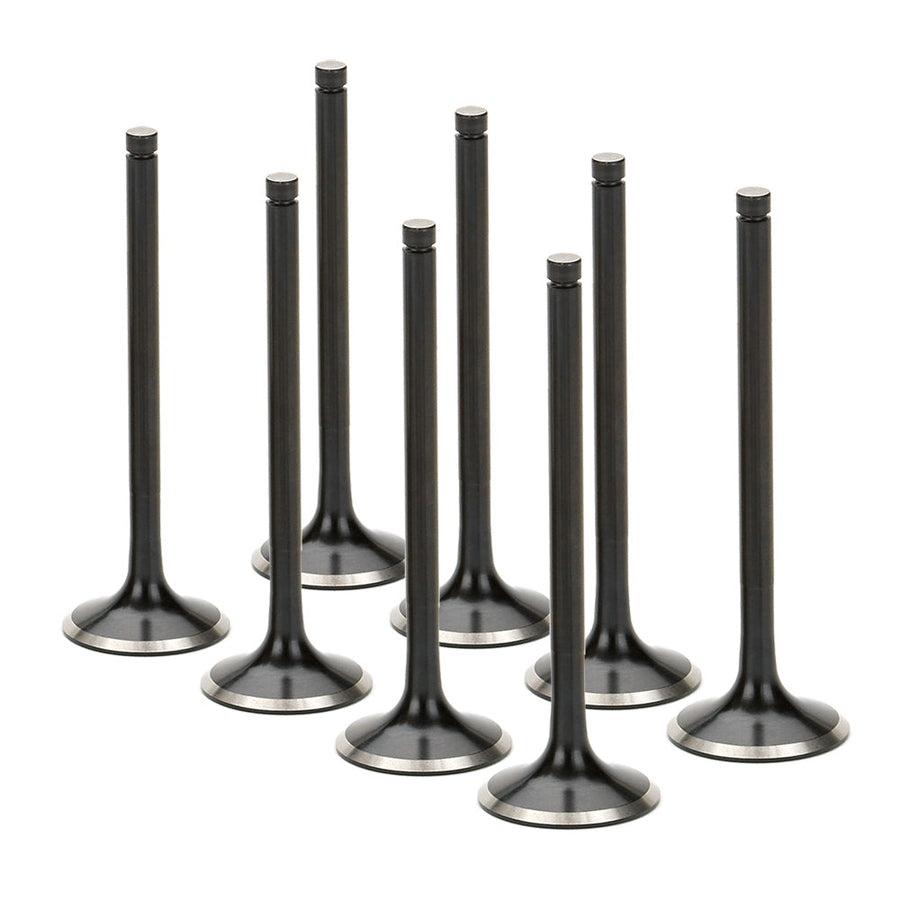 Stainless Steel Black Nitride Exhaust Valves for a Toyota / 3SGTE - Oversize +1mm | Supertech Performance Engine Valves