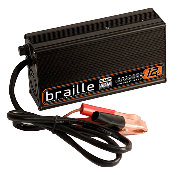 12310 - Braille 12 volt 10 amp AGM charger