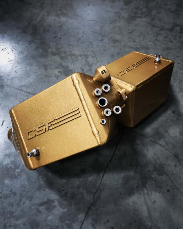 CSF 12-16 BMW M5 (F10) / 12-18 BMW M6 (F06/F12/F13) Twin Charge-Air-Cooler Set - Carbon Gold Gloss