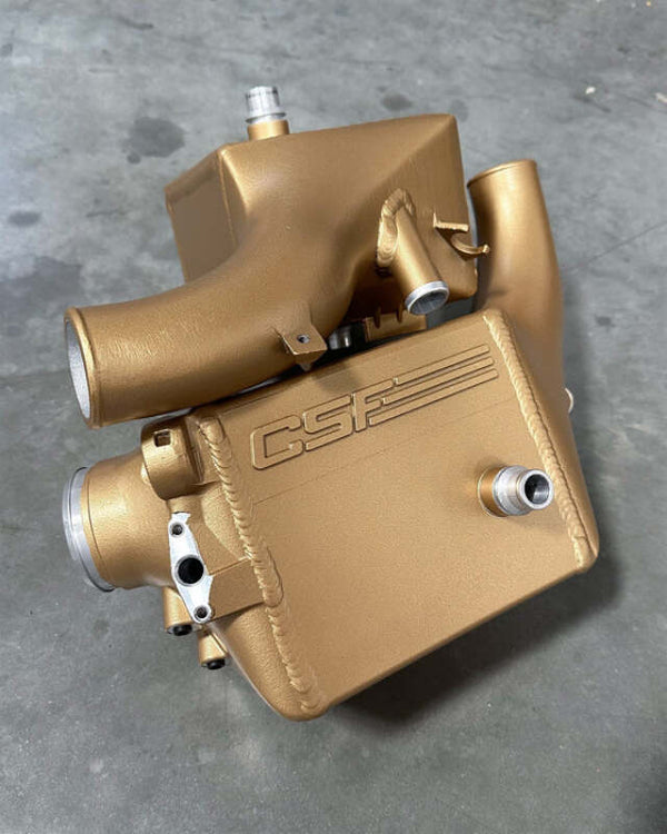 CSF 2014+ BMW X5M (F95) / X6M (F96) / XM (G09) Charge-Air-Cooler - Poly Gold Satin
