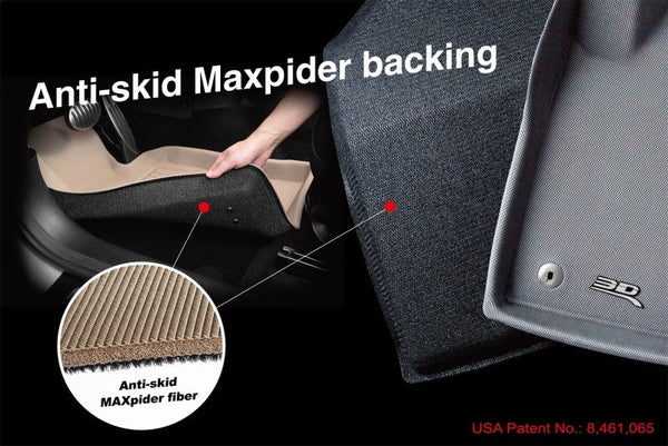 3D MAXpider 19-24 BMW X5 (G05) 7-Passenger Maxtrac Black R1 R2 R3