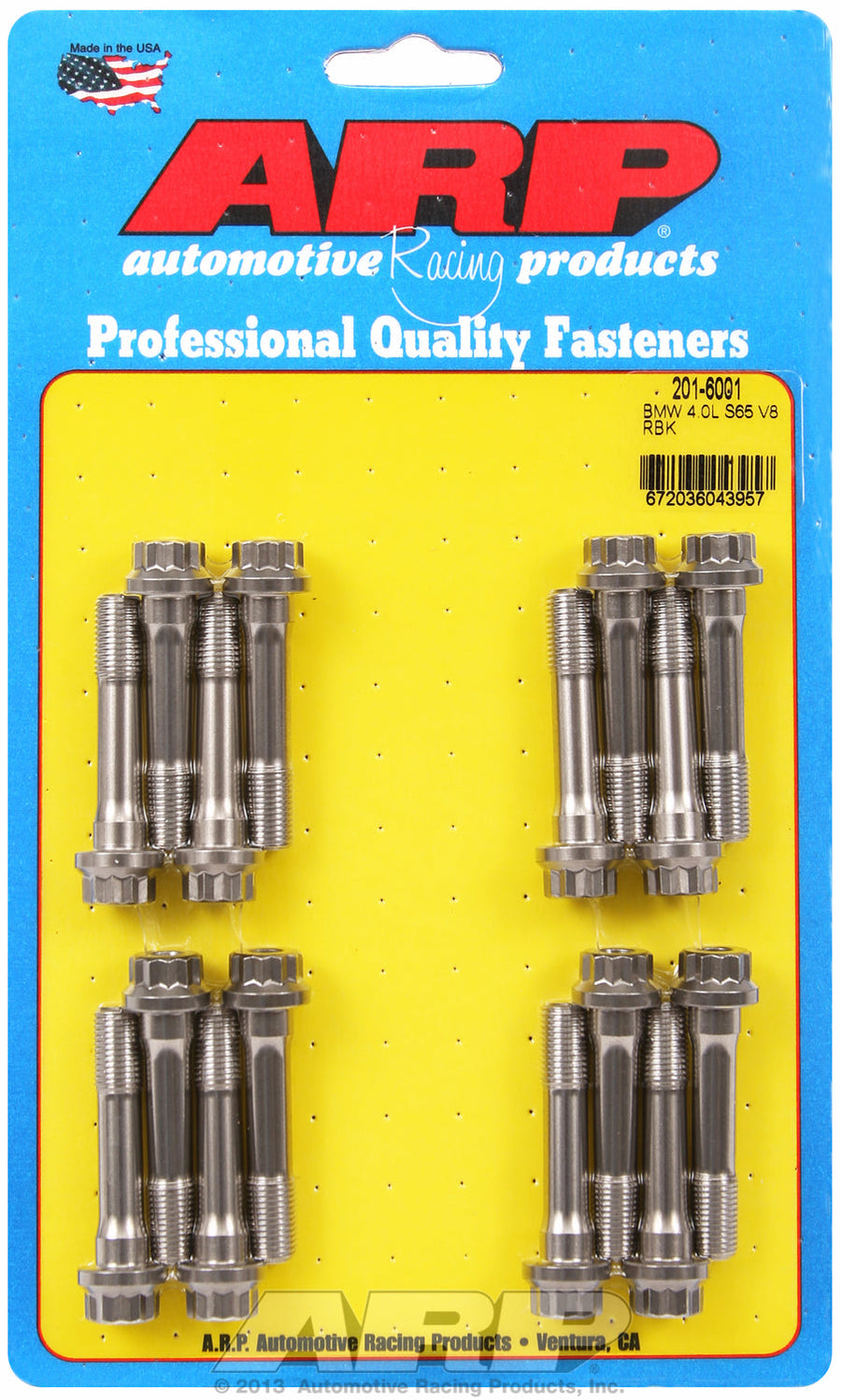 Pro Series ARP2000 Complete Rod Bolt Kit for BMW 4.0L (S65) V8 M9 x 45mm UHL Custom Age 625+