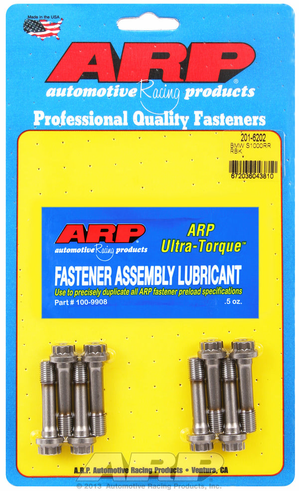 Pro Series ARP2000 Complete Rod Bolt Kit for BMW S1000RR Motorcycle