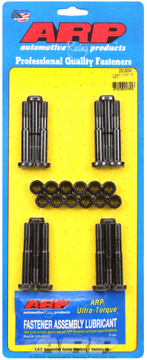 Hi-Perf 8740 (2-pc) Rod Bolt Kit for Nissan/Datsun 3.0L (VG30D/DET/DETT) DOHC V6 11/32˝