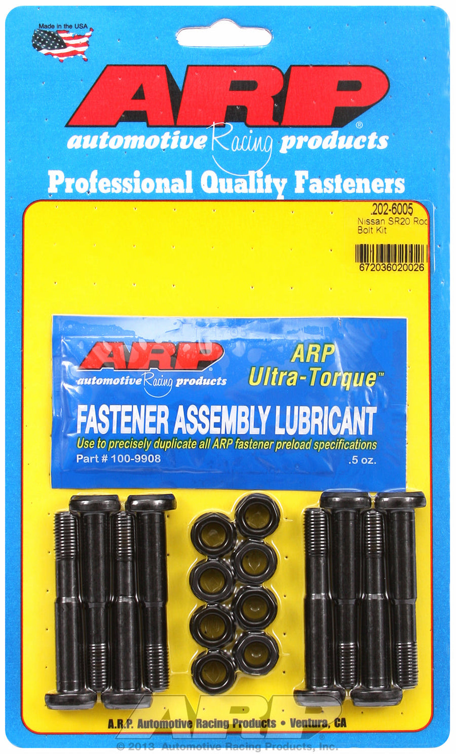 Hi-Perf 8740 Complete Rod Bolt Kit for Nissan/Datsun 2.0L (SR20DE/DET) 11/32˝