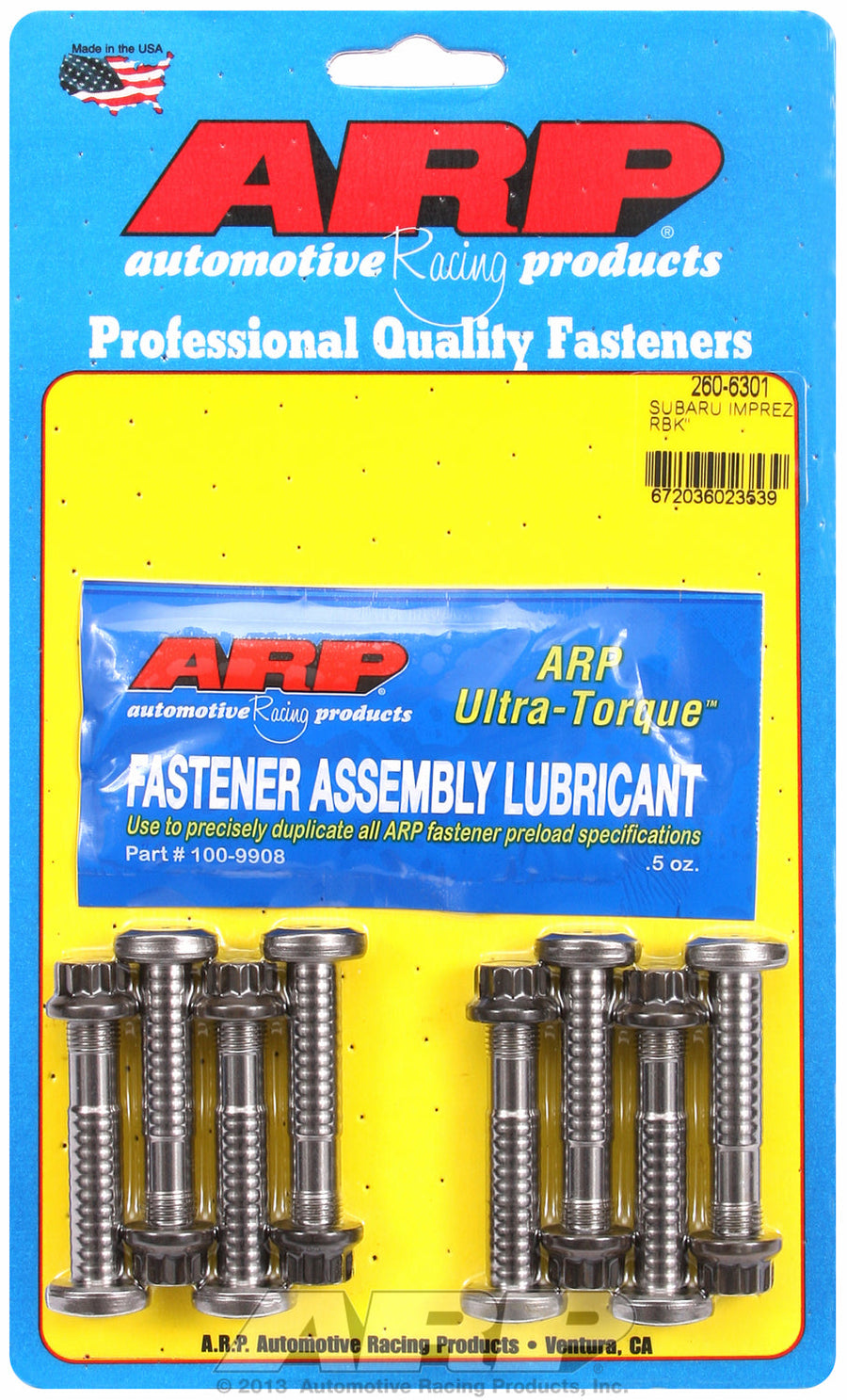 HP Wave 8740 Complete Rod Bolt Kit for Subaru 1.8L (EJ18) & 2.2L (EJ22) SOHC, 2.5L (EJ25) S0HC/DOHC
