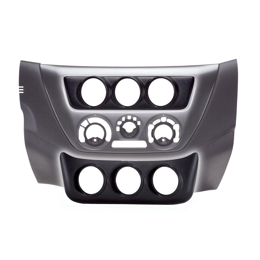 GAUGE MOUNT, DASH CONSOLE LOWER, TRIPLE, 2 1/16in, MITSUBISHI EVO 8 03-07