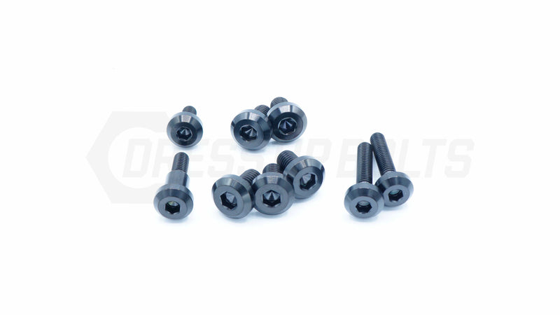 DRESS UP BOLTS TITANIUM HARDWARE FUEL RAIL COVER KIT - SUBARU FA24D ENGINE