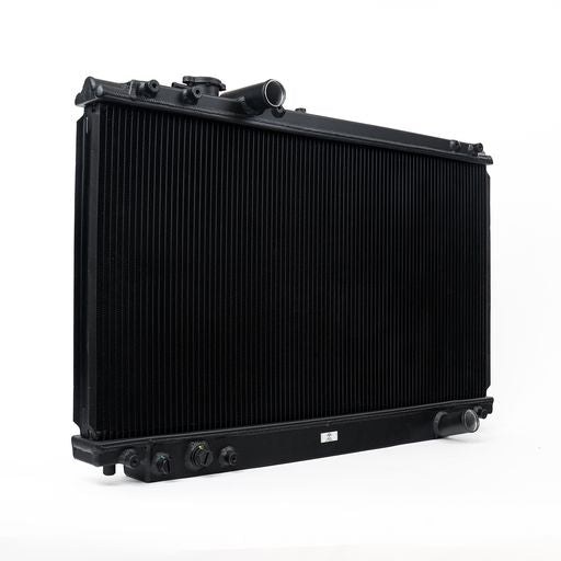 Toyota MK4 Supra High-Performance Radiator - Black Finish (CSF #2882B)
