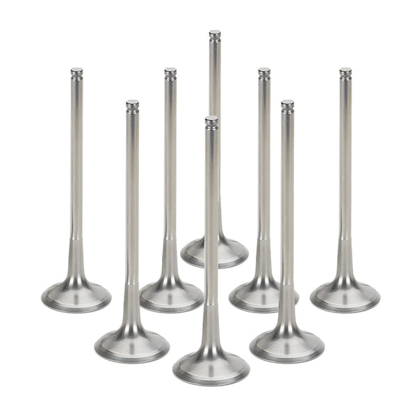 Set of 8 Titanium Intake Valves for a Mitsubishi / 4G63 - Oversize +1.5mm | Supertech Performance Engine Valves